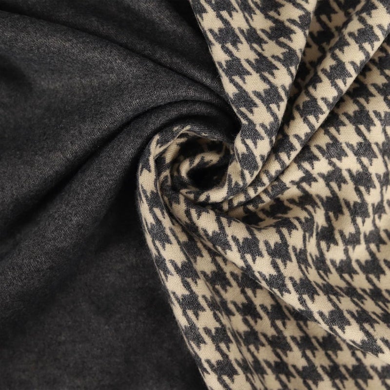 EXTREE Scarfs for Women Pashmina Silky Shawl Wrap for Evening Dressing Blanket Open Front Poncho Cape - Image 4